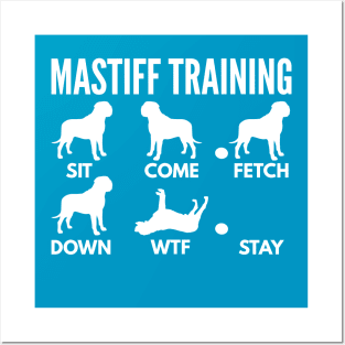 Mastiff Training Mastiff Dog Tricks Posters and Art